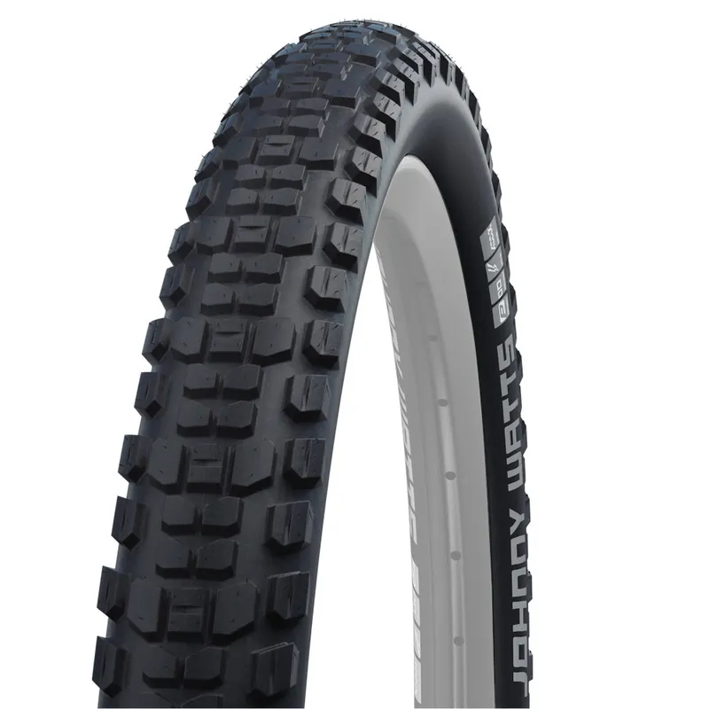 Saisonangebot Schwalbe Johnny Watts LR Drahtreifen - Performance Addix ECE-R75 - 27.5x2.60" Black Reflex