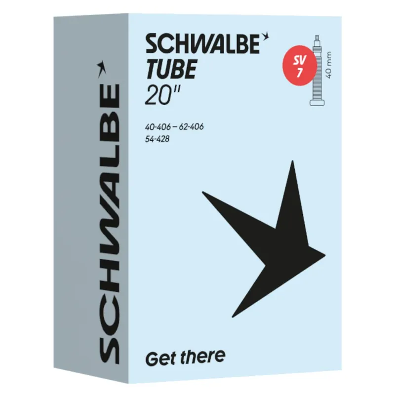 Beliebt Schwalbe Schlauch - Nr. 7 20" - 40/62-406, 54-428 SV 40mm