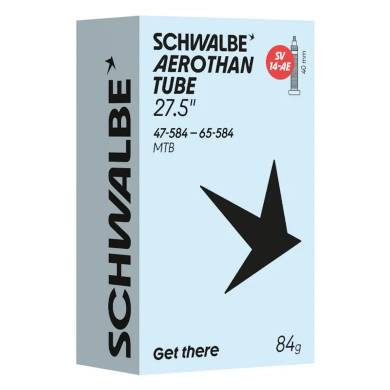 Schwalbe Aerothan Schlauch - No. 14-AE+ 27.5" MTB - 47/65-584 SV 40mm Ausverkauf