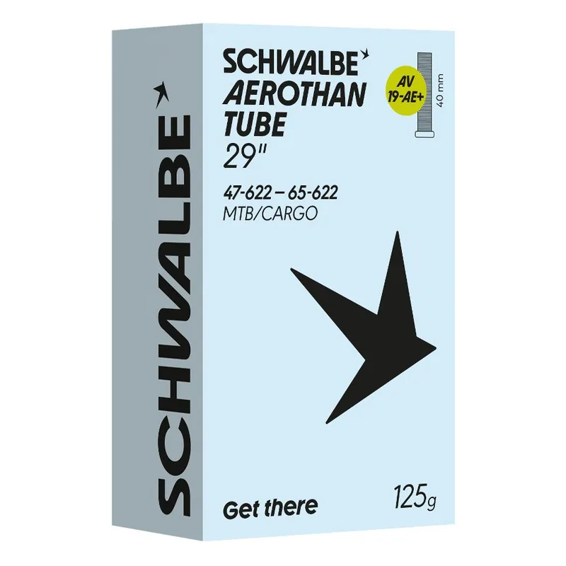 Schneller Versand Schwalbe Aerothan Schlauch - No. 19-AE+ 29" MTB/Cargo+ - 47/65-622 AV 40mm