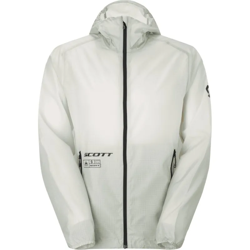 SCOTT Explorair Escape Lightweight Windbreaker-Jacke Herren - spray grey/cotton white Kracherpreis