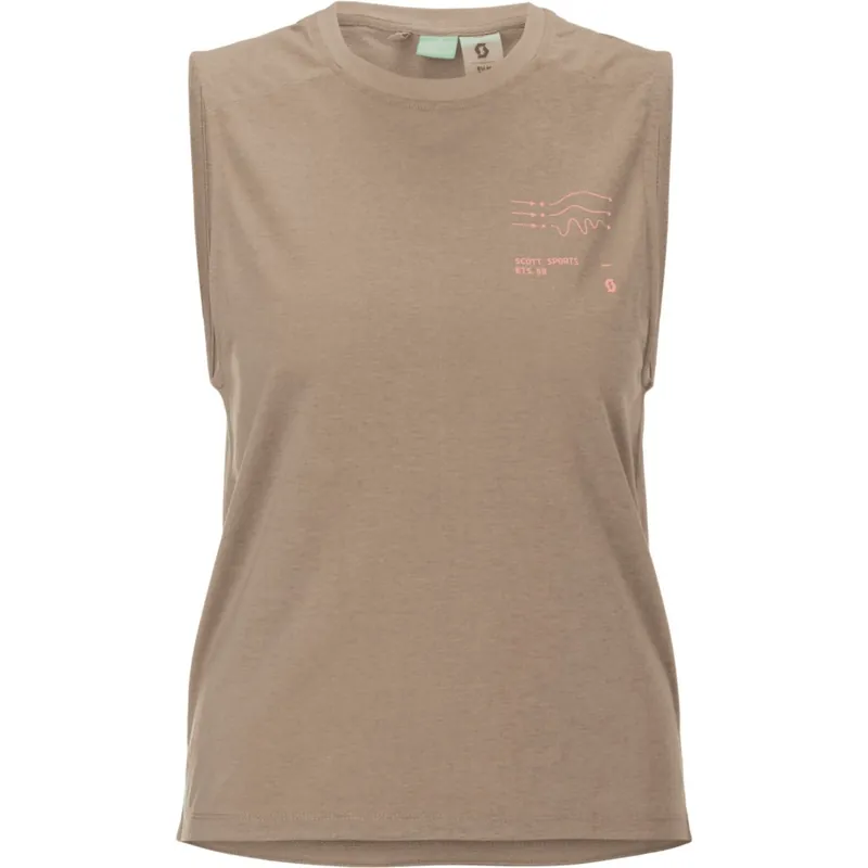 SCOTT Vertic DRI Tank-Top Damen - toast beige Rabatt