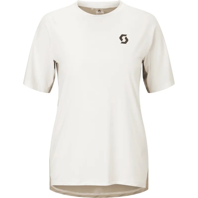 Neuheit SCOTT Vertic Pro SL Kurzarm-T-Shirt Damen - cotton white