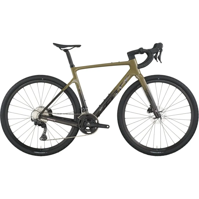 SCOTT ADDICT GRAVEL 40 - Gravel Bike - 2026 - kaki green / carbon black Meistverkauft