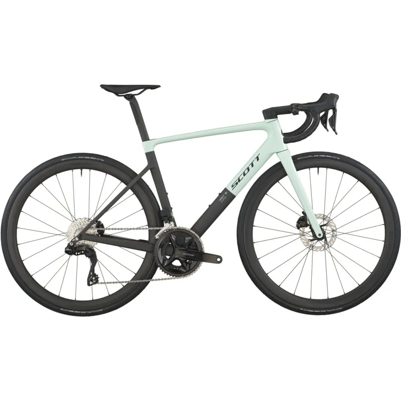 SCOTT ADDICT RC 30 - Carbon Rennrad - 2026 - frozen green / carbon black Meistverkauft