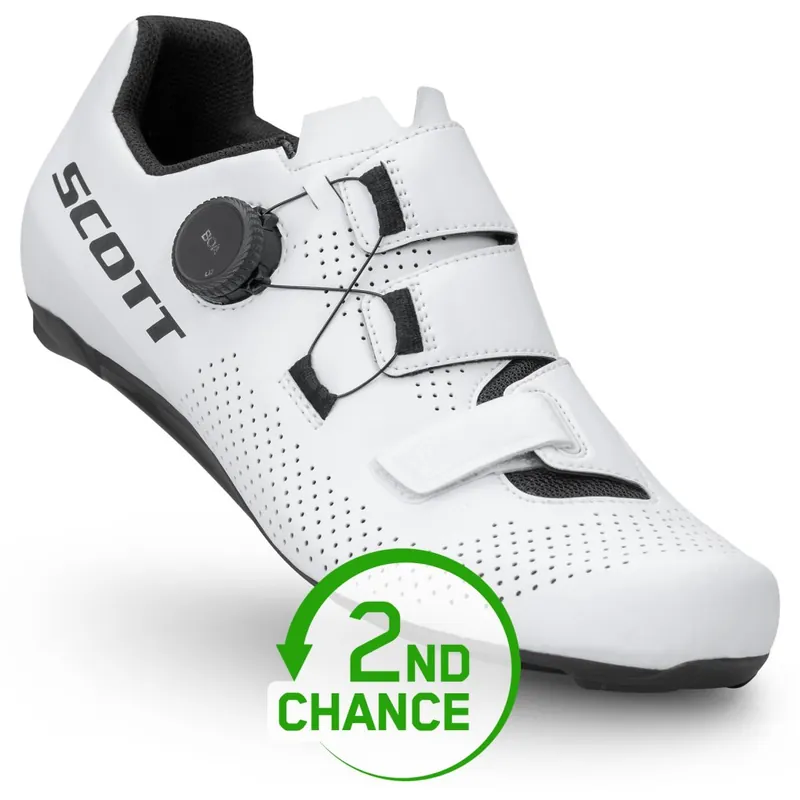 Neue Kollektion SCOTT Road Team BOA® Schuhe Damen - white/black - B-Ware