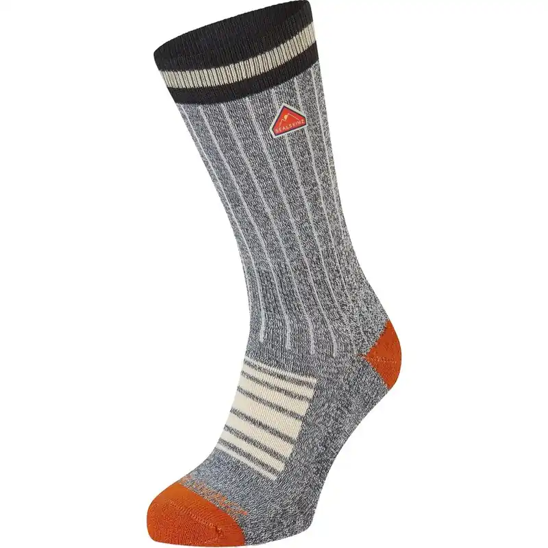 Bestseller SealSkinz Clippesby Mittellange, leichte Wandersocken - Grau