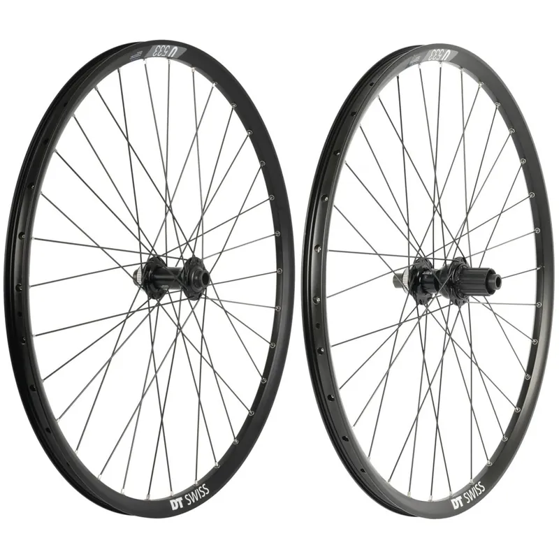 Nur Für Kurze Zeit Shimano DT Swiss - TC500 U 533 Laufradsatz - 26" Clincher Centerlock - 15x100mm 12x142mm - HG