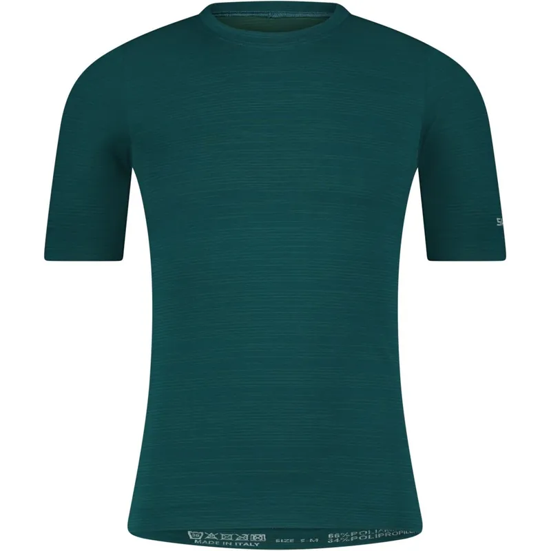 Shimano Evolve Terra Seamless Shirt Herren - deep ocean Highlight