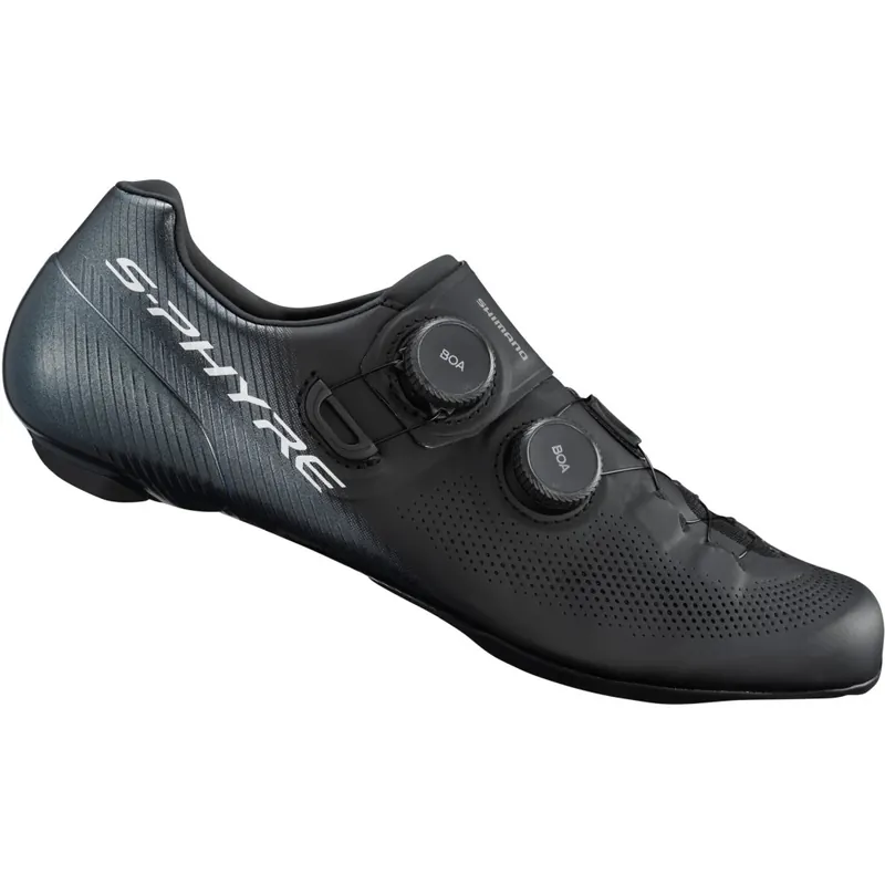Versand Am Gleichen Tag Shimano S-Phyre SH-RC903 Rennrad Schuhe Herren - Schwarz