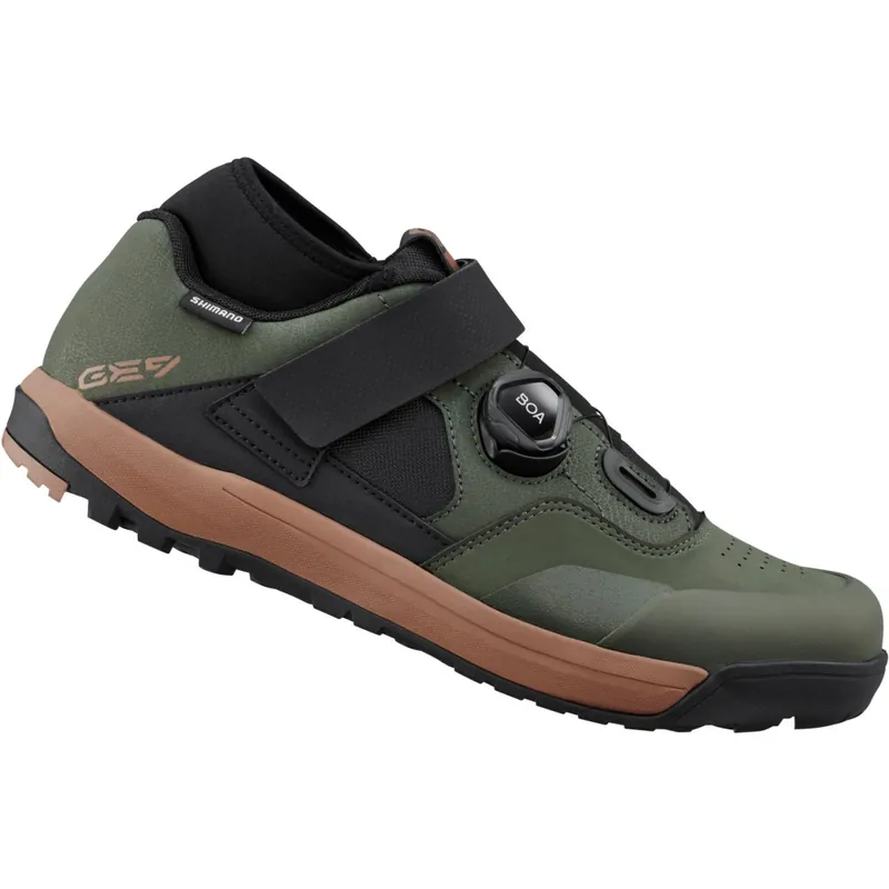 Neue Kollektion Shimano SH-GE900 MTB Schuhe Herren - Oliv