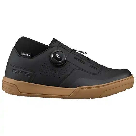 Shimano SH-GF800 MTB Schuhe Damen - Schwarz/Amber Ausverkauf