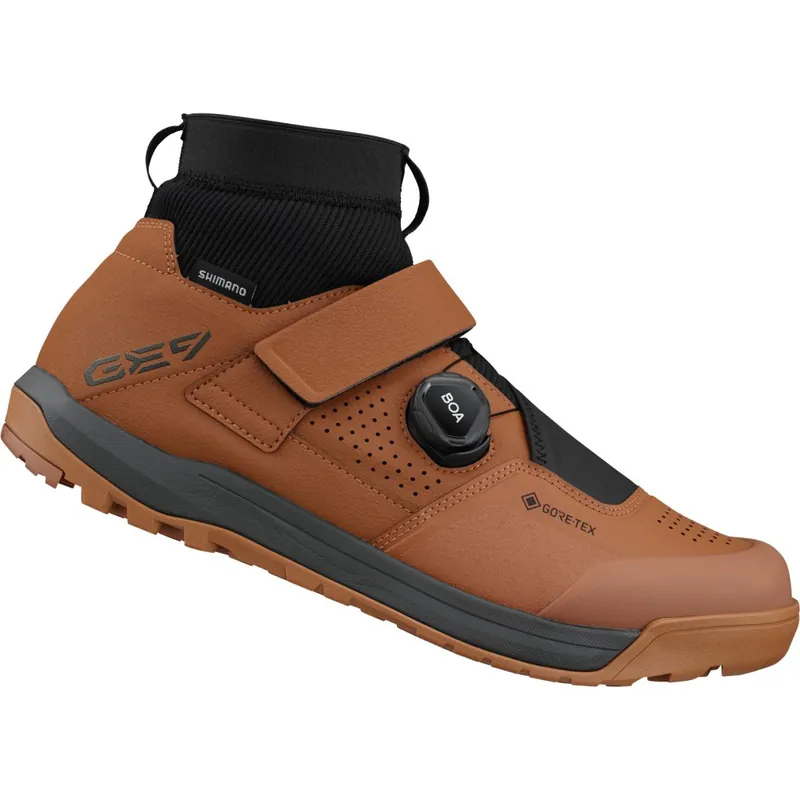 Shimano SH-GE900 GTX MTB Schuhe Herren - Oak Brown Super-Preis