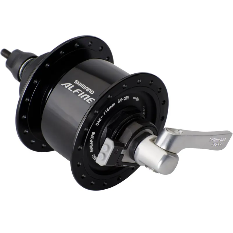 Preisknaller Shimano Alfine DH-S501 Nabendynamo - Centerlock - QR 9x100mm - schwarz