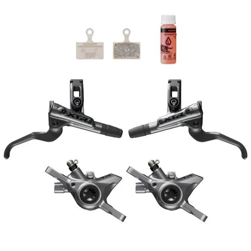 Shimano XTR BL-M9200 / BR-M9200 Scheibenbremse - Post Mount 2-Kolben J-Kit - Set (vorn + hinten) Schneller Versand