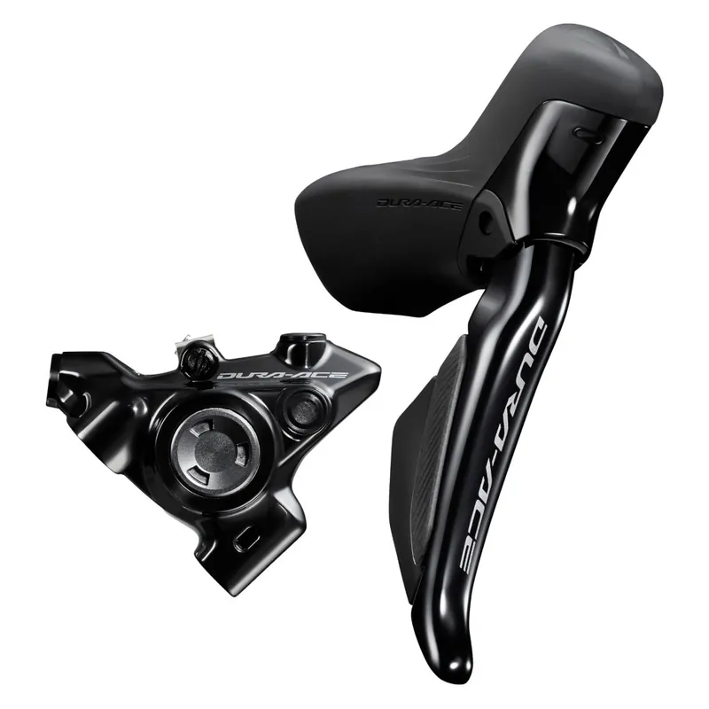 Geprüft Shimano Dura Ace Di2 ST-R9270 + BR-R9270 Hydraulische Scheibenbremse - 2x12-fach - Flat Mount - Set HR
