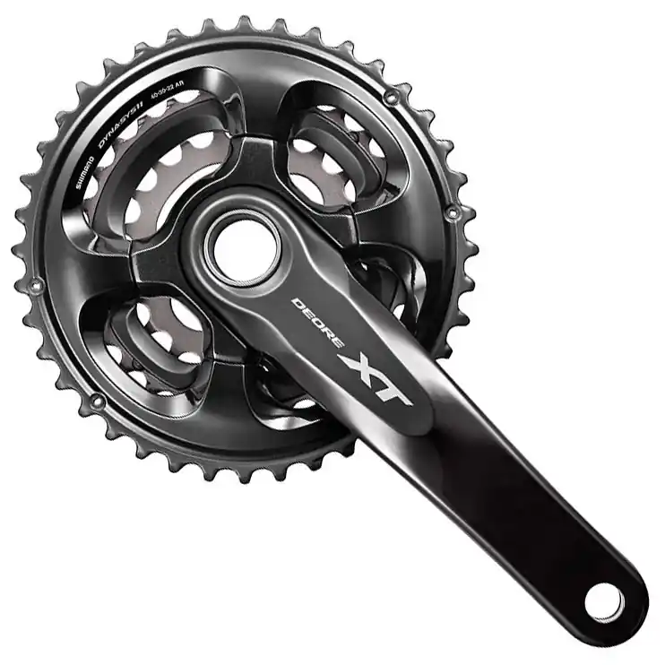 Preisreduziert Shimano Deore XT FC-M8000-3 Kurbelgarnitur 3x11-fach - schwarz