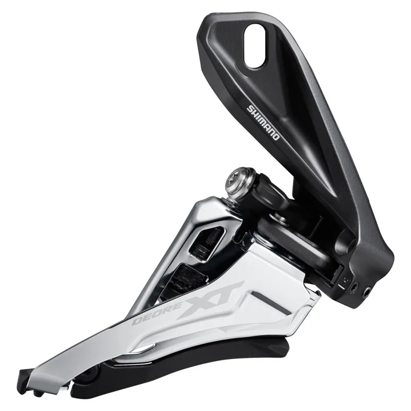 Kracherpreis Shimano Deore XT FD-M8100 Side Swing Umwerfer - 2x12-fach - Front Pull