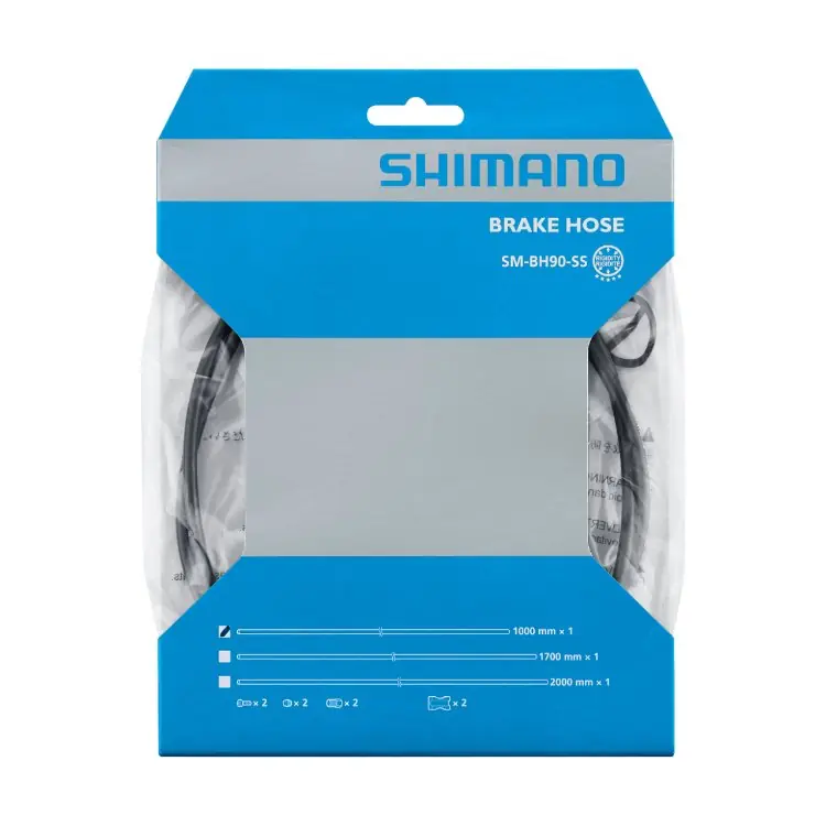 Shimano SM-BH90-SS Bremsleitung für Scheibenbremse - 1000mm - schwarz Direkt Vom Hersteller