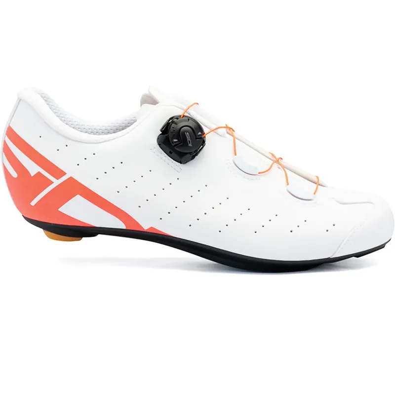 Sidi Fast 2 Rennradschuhe - White/Coral Sofort Bestellen