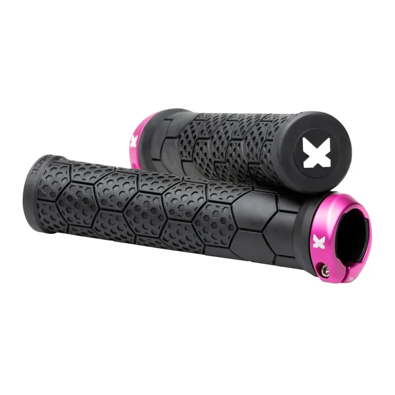 Versand Am Gleichen Tag Sixpack Z-TRIX AL Lock-On Lenkergriffe - schwarz/pink