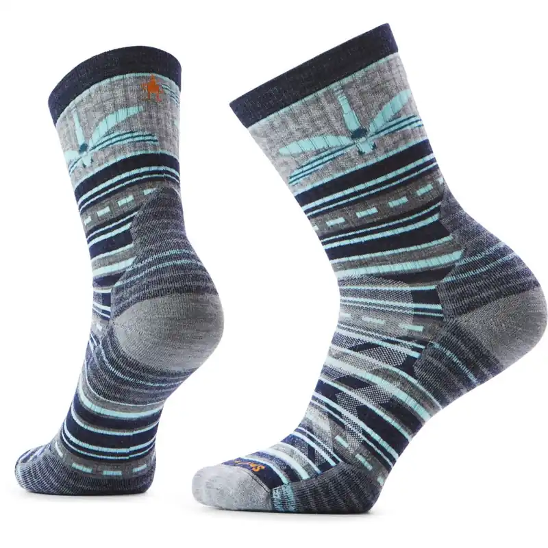 SmartWool Targeted Cushion Dragon Stitch Mid Crew Wandersocken Damen - 092 deep navy Abverkauf