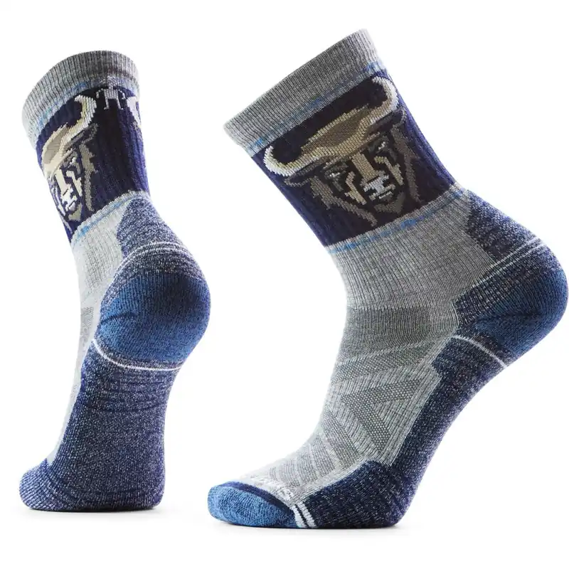 Kracherpreis SmartWool Light Cushion Bison Crew Wandersocken - 039 light gray