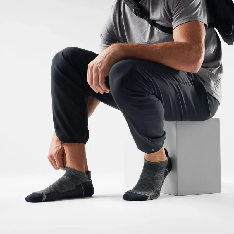 SmartWool Light Cushion Ankle Wandersocken - 052 medium gray Sofort Bestellen