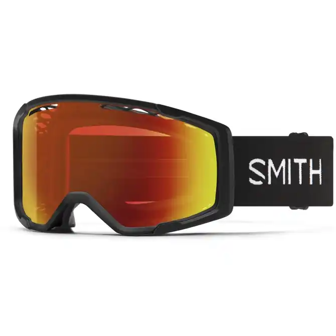 Smith Rhythm MTB Goggle - Chromapop Lens - Black B22 - Everyday Red Mirror Clear Direktkauf