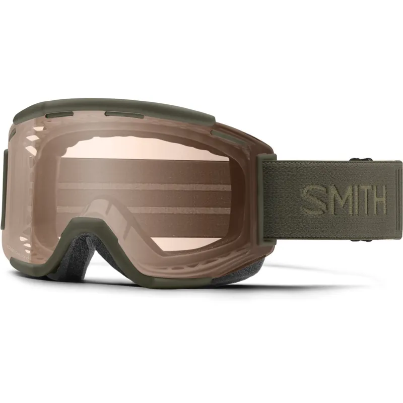Smith Squad MTB Goggle - ChromaPop™ Glas - Forest / Amber Low Light + Clear Preisreduziert