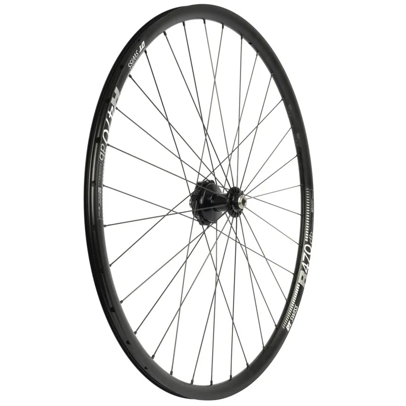 SON 29 S DT Swiss R 470 db - Vorderrad - Nabendynamo - 28" Clincher CenterLock - 12x100mm - 16 16 tangential / radial Neuheit