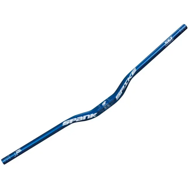 Spank Spike 800 Race Bar Lenker - shotpeen blau Aktuell
