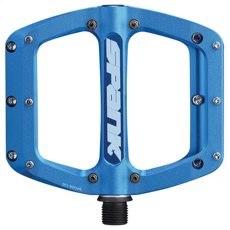 Spank Spoon Reboot - MTB Plattformpedal - blau Günstig