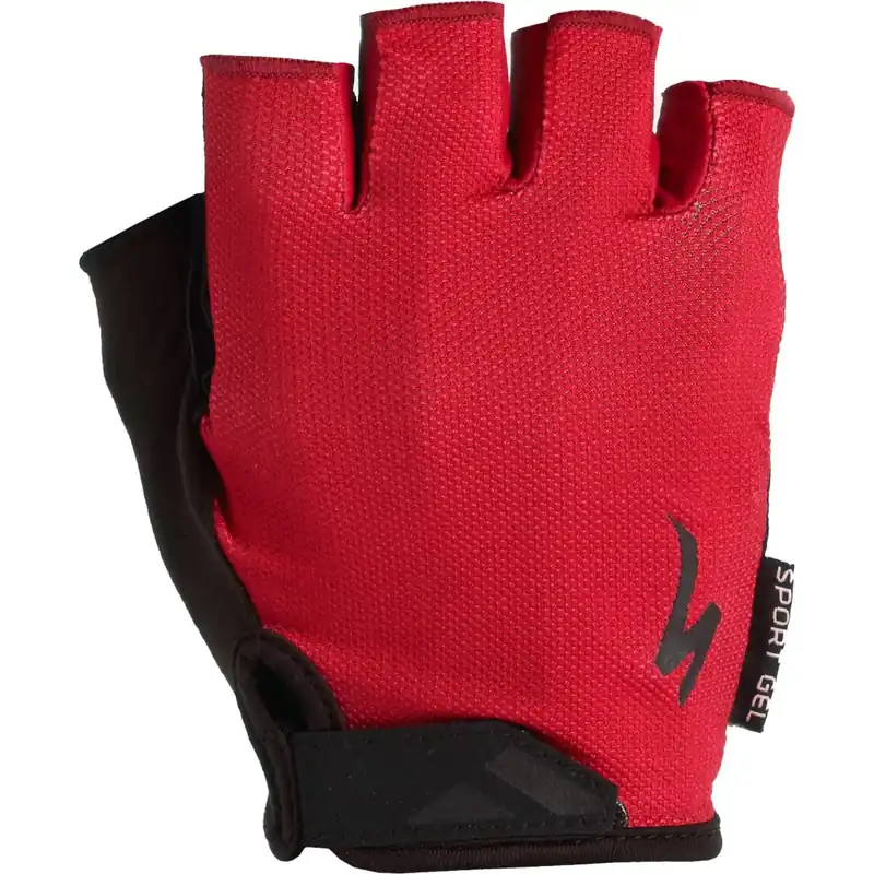 Specialized Body Geometry Sport Gel SF Kurzfinger-Handschuhe - vivid red Nur Heute