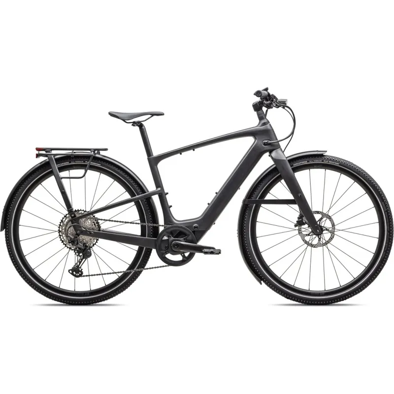 Specialized TURBO VADO SL 2 6.0 EQ - Carbon City E-Bike - 2025 - satin black micro speckle / obsidian frost Sichere Zahlung