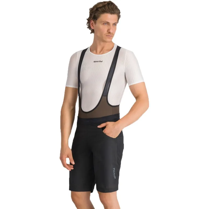 Sportful Supergiara 2 Überziehhose Unisex - 002 Black Sonderaktion