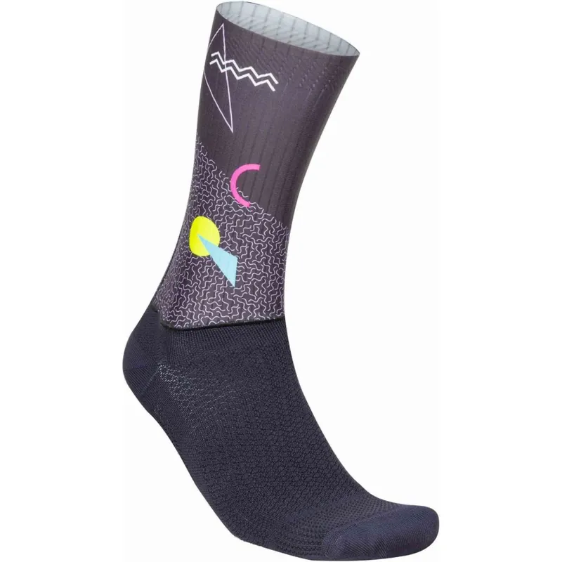 Meistverkauft Sportful Heritage Print Socken - 002 Black Heritage