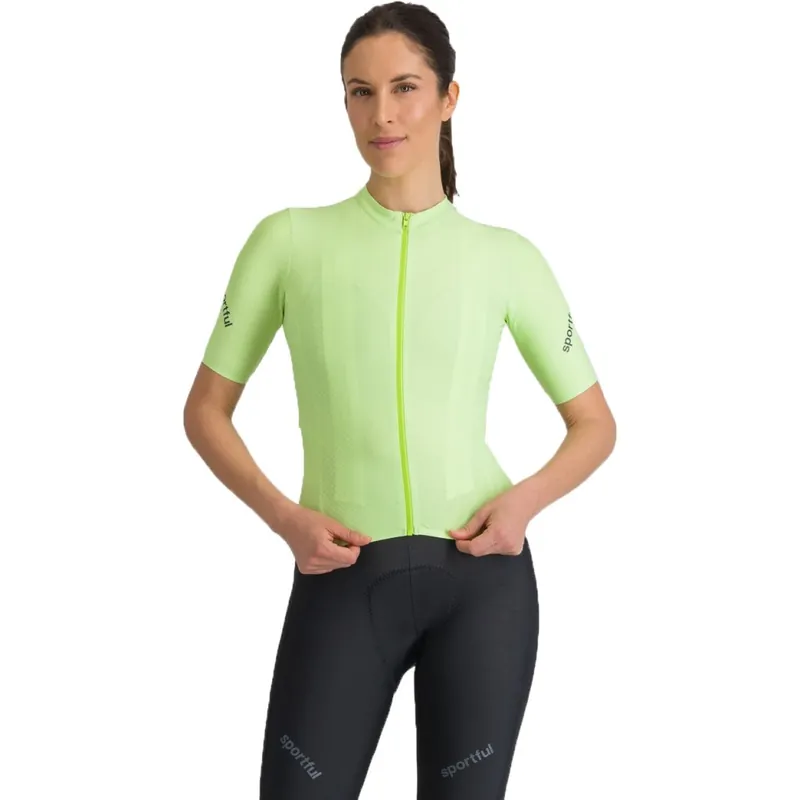 Neue Kollektion Sportful Hyperepic Kurzarmtrikot Damen - 3504 Electric Aloe