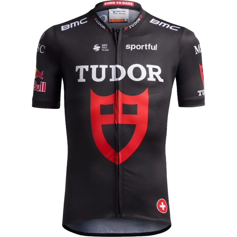 Sportful Team Tudor Trikot Kinder - 002 Black Bestpreis