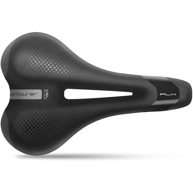 Sportourer FLX Lady Gel Flow Hi-Viz Damensattel - schwarz Solange Der Vorrat Reicht