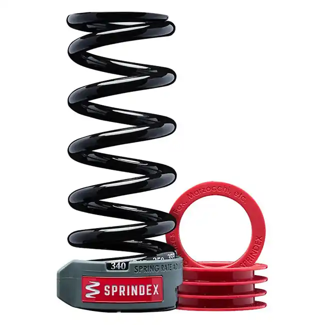 Expressversand Sprindex Trail/Enduro - Einstellbare Lightweight Dämpfer Stahlfeder - 142mm/65mm