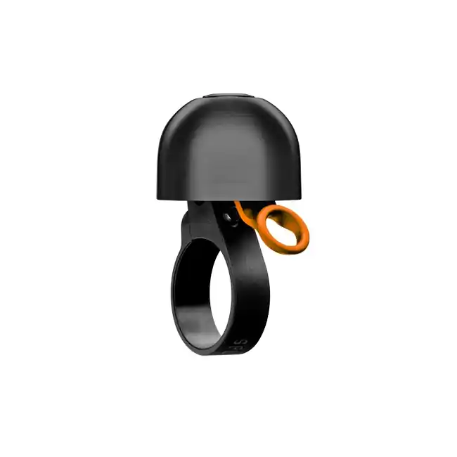 Bestpreis Spurcycle Compact Fahrradklingel - 22.2mm - schwarz/orange