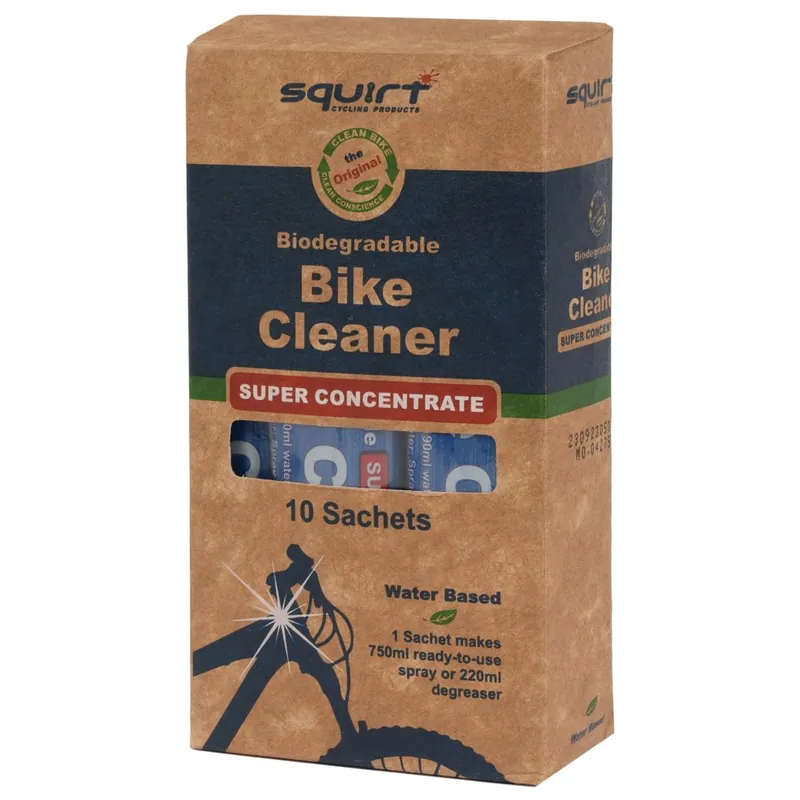 Begrenztes Angebot Squirt Bio-Fahrradreiniger - 10 x 30 ml