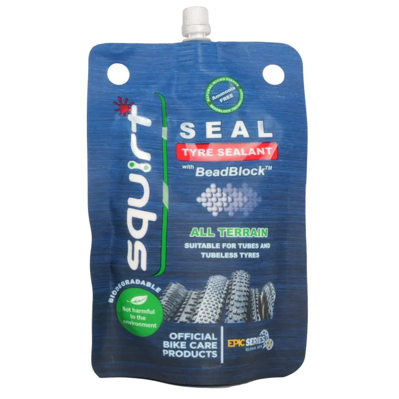 Letzte Chance Squirt Seal Latex BeadBlock Reifen Dichtmilch - 120ml