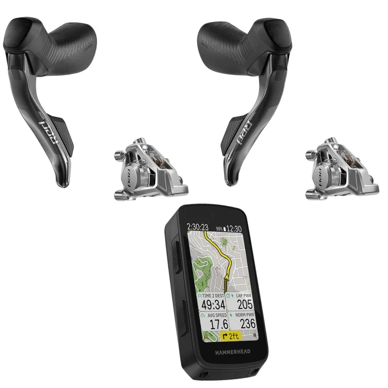 Sonderangebot SRAM RED AXS Upgrade Kit + Hammerhead Karoo 3 Fahrradcomputer