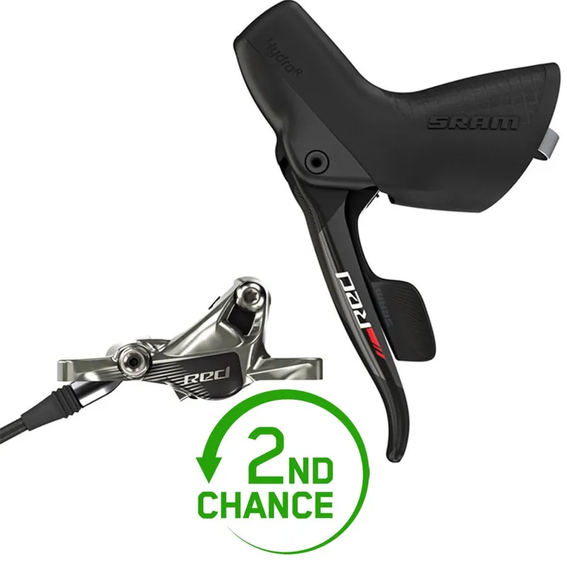 SRAM RED HRD Brems-/Schalthebel + Hydraulische Scheibenbremse - Postmount - rechts hinten 11-fach - gekürzt auf 1700mm - B-Ware Sonderangebot