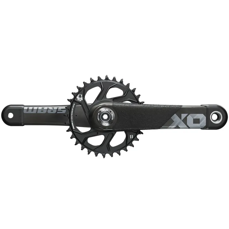 Heißes Angebot SRAM X01 DH X-SYNC Carbon Kurbelgarnitur - Direct Mount 34 Z. - 10/11-fach - DUB83 - schwarz