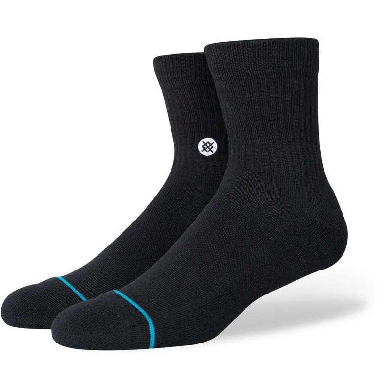 Stance Icon Quarter Socken Unisex - schwarz Markenprodukt