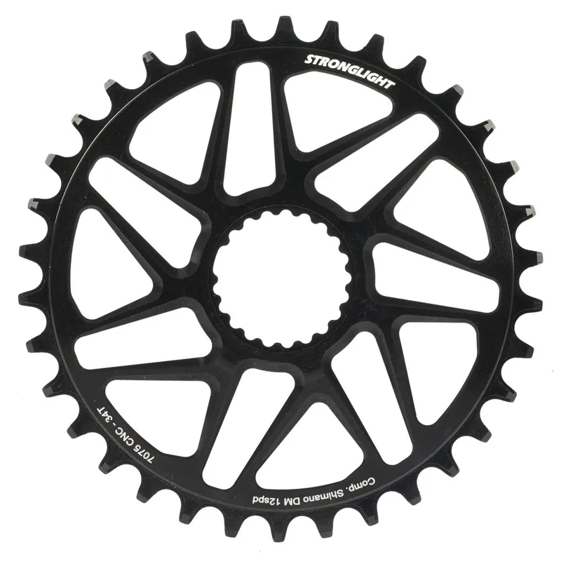 Beliebt Stronglight Kettenblatt Shimano FC-M6100/7100/8100 - MTB Direct Mount Narrow Wide 1x12s Offset 3mm - Boost - schwarz