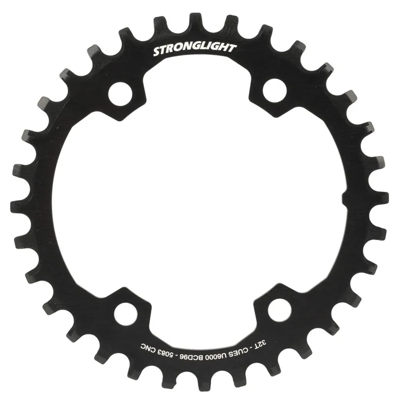 Sichere Zahlung Stronglight Kettenblatt Shimano Cues U6000 - Narrow Wide 96BCD 52mm - 1x9/10/11-fach - schwarz